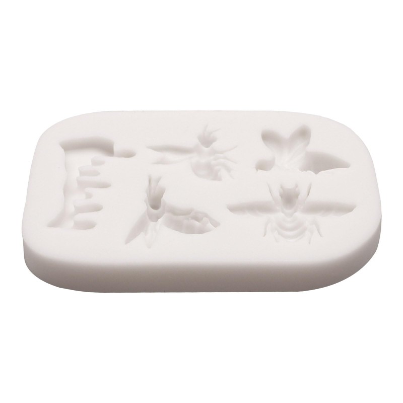 Bumble Bee Silicone Molds Bee Fondant Molds Honeycomb Chocolate Baking