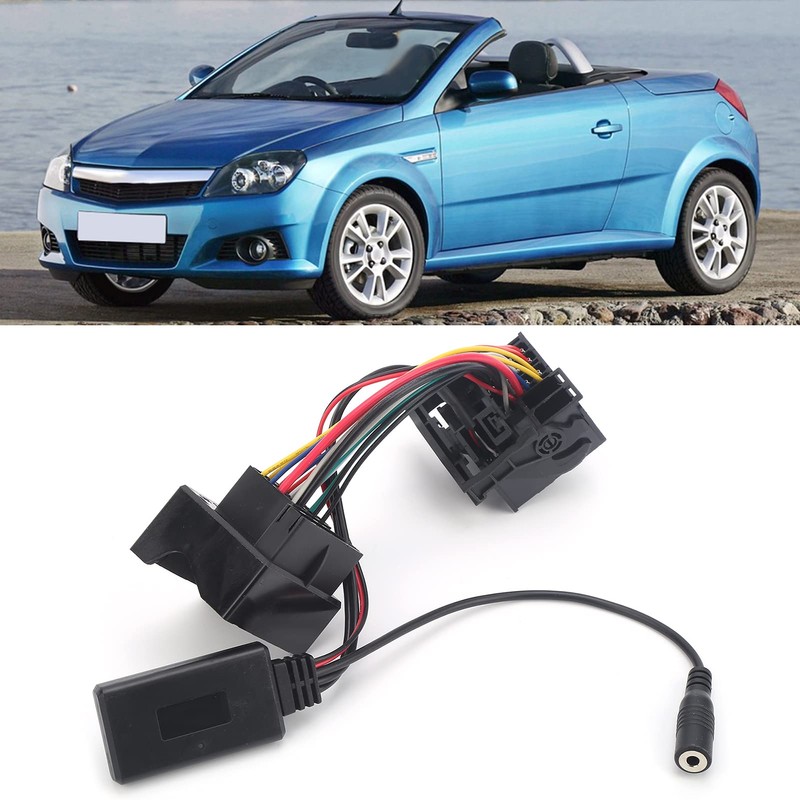 12 Pin Bluetooth 5.0 AUX Audio Adapter with Microphone 59.1