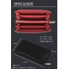 Xsimant Men's Long Wallet, Genuine Leather, L-Shaped, Coin Purse, Card