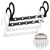 PAVIKE Multi-functional Clothes Hangers (Set of 4), Folding Clothes Hangers,