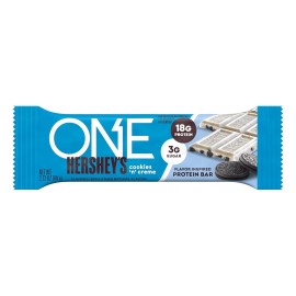 Premier Protein Bars,  Cookies 'N' Creme, Gluten Free with 18G Protein and 3G Sugar, Pan