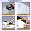 Performore 11" x 8.5" Heavy Duty Rigid Print Crystal-Clear Toploader