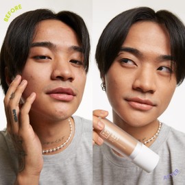 3INA MAKEUP - The 3-in-1 Foundation 631 - Medium Foundation 3 in 1 with Undertone Pink - Primer Concealer & Foundation - Foundation with SPF15 & Vitamin C - Vegan - Cruelty Free