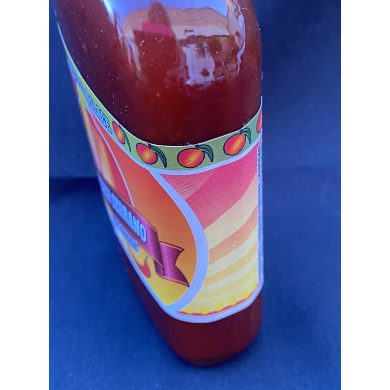 Pepper Palace PEACH SERRANO Hot Sauce fl oz