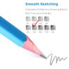 Pack of 12 Professional Drawing Pencils - 2H Hardness Medium