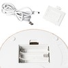 ZEERSHEE Light Base for Glass Art 4.5" Rotating Display LED