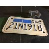 dgdistributions California motorcycle license plate restore or transform