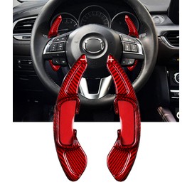 Mazda Paddle Shift Extension Real Carbon Mazda Paddle Shift Extension cx-4 cx-5 cx-60 cx-3 (14-19) (Red)