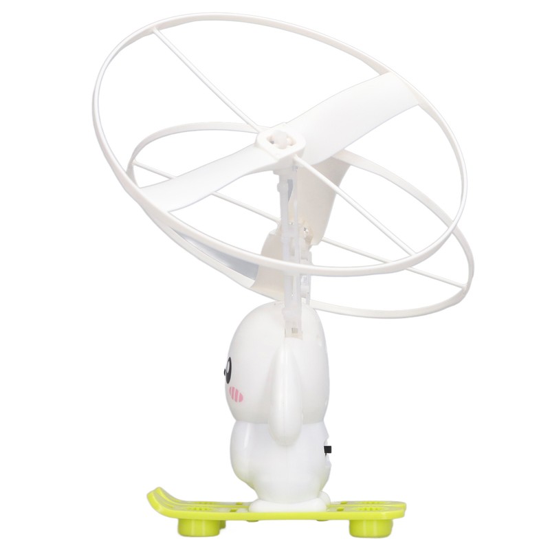 Bubble Blowing Helicopter Toy USB Rechargeable Automatic Induction Bubble Flying