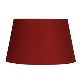 Red Cotton Drum Shade