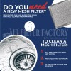 Air Filter Factory Compatible with Broan S06124-02 06124-02 Range Hood