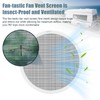 Adabuing RV Vent Screen Roof Fan Frame Parts Replacement for