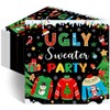50 pcs Ugly Christmas Sweater Party Decorations Paper Napkins 6.5