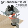 Tabletop Clamp Vice 360° Rotatable Table Vise Aluminium Alloy Work