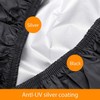 Nomiou Outdoor Tractor Lawn Mower Cover Heavy Duty, Universal Fit