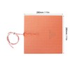 Silicone Heating Pad 280x280mm 600W High Temperature Resistance Hot Bed