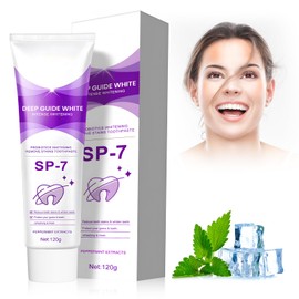 Sp-7 Probiotische Zahnpasta zum Aufhellen,Aufhellende Zahnpasta zur Fleckenentfernung Frischer Atem Reduzieren Sie Zahnflecken Kraftvolle Aufhellung Schützen Sie Zahnfleisch und Zähne