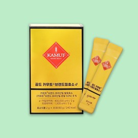 Grain On Gold Kamut Enzyme G 2g / 그레인온 골드 카무트효소 G 2g X 30포 1개 브랜드밀 옥수수맛 이지혜카뮤트 호라산밀