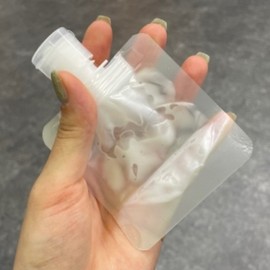 30ml Translucent Sealed Travel Cosmetic Tube Dispensing Container 30ml 12ea