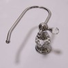 Nokozan Luxury Crystal Series Toilet Paper Holder Wall Mouted, Chrome
