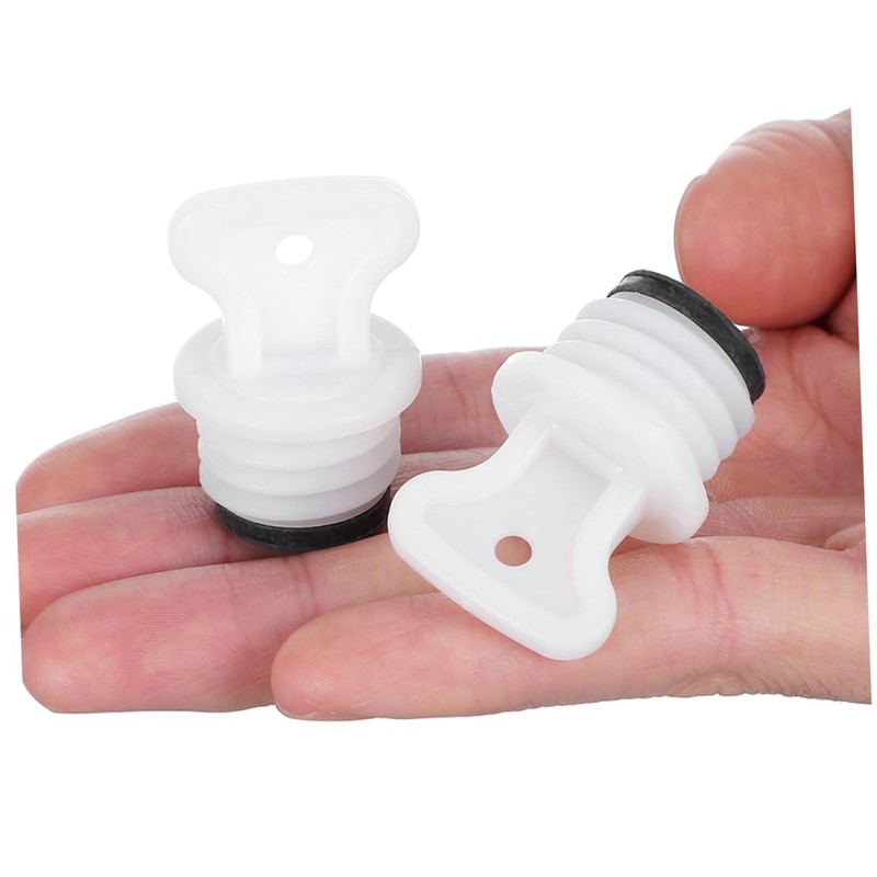 OATIPHO 6Pcs Hot Water Bottle Lid Replacement Ergonomic Screw Cap