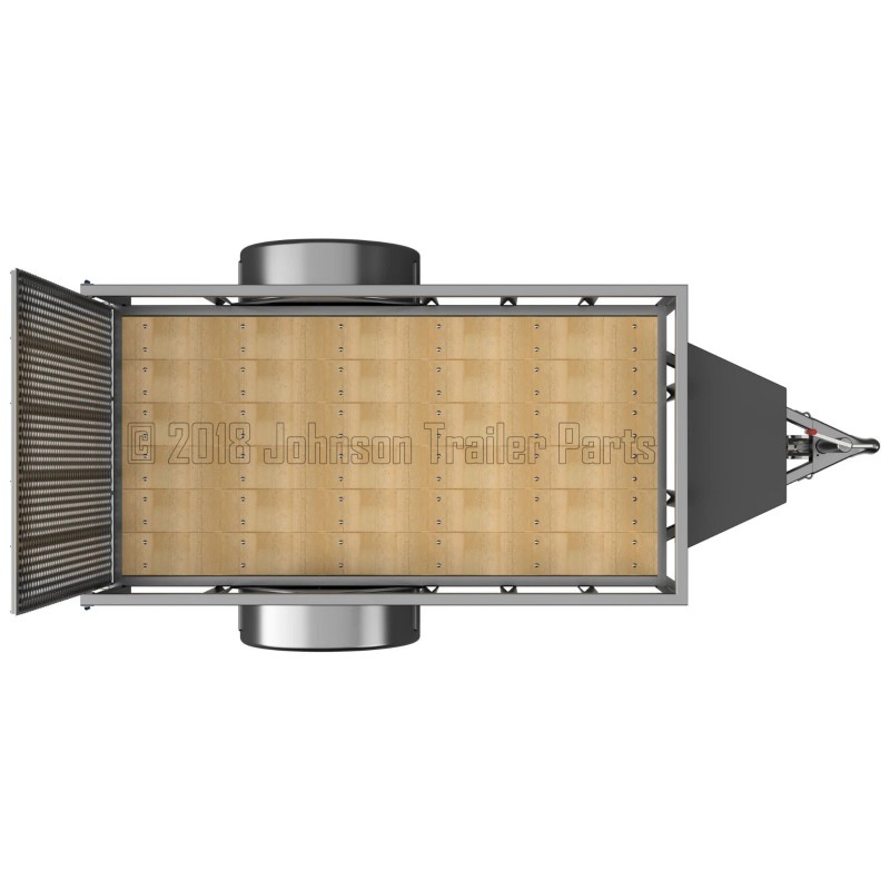 Johnson Trailer Parts 4′ x 8′ Utility Trailer Plans –