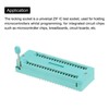 PATIKIL Universal IC Test ZIF Socket 40 Pin 2.54 mm