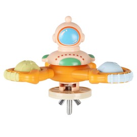 Parrot Spinner Toy, Interactive Parakeet Spinning Toy Bird Cage Hanging Accessories for Small-Medium Cockatiels Lovebirds Parrotlets Conures Budgies