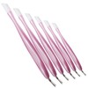 Cuticle Pusher Gubonwer Pack of 6 Cuticle Trimmer Pushers, Rubber