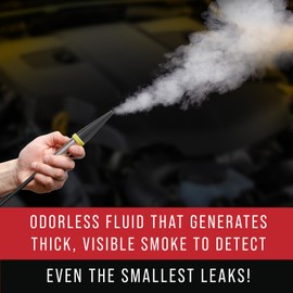 Maplefield - Diagnostic Smoke Fluid - 8 oz Leak Detection Solution - Produces High-Visibility Smoke - Helps Detect Automotive Leak Problems