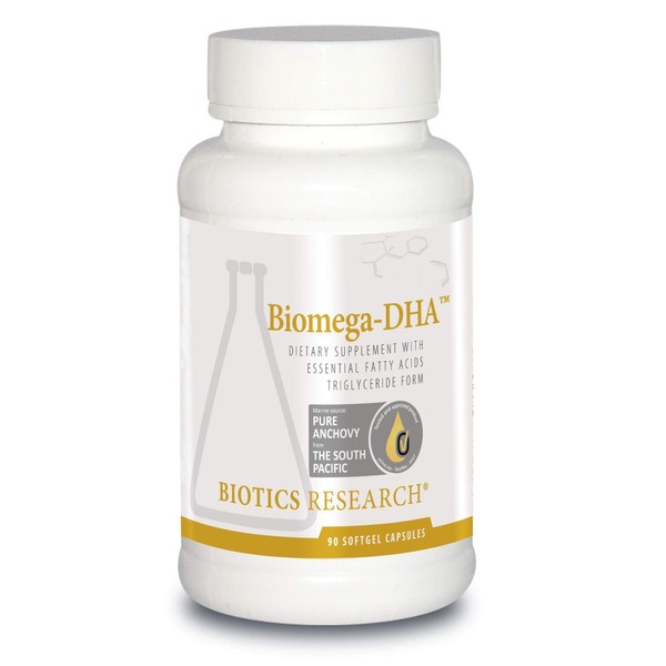 Biotics Research Biomega DHA Fish Oil, 600 mg DHA, Supports