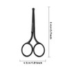 Nose Hair Scissors, Beard Scissors, Rounded Stainless Steel Nose Hair