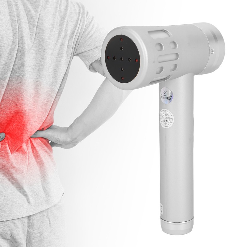 Electric Massage Hammer 650nm Red Lighting Relieve Fatigue Rechargeable Handheld