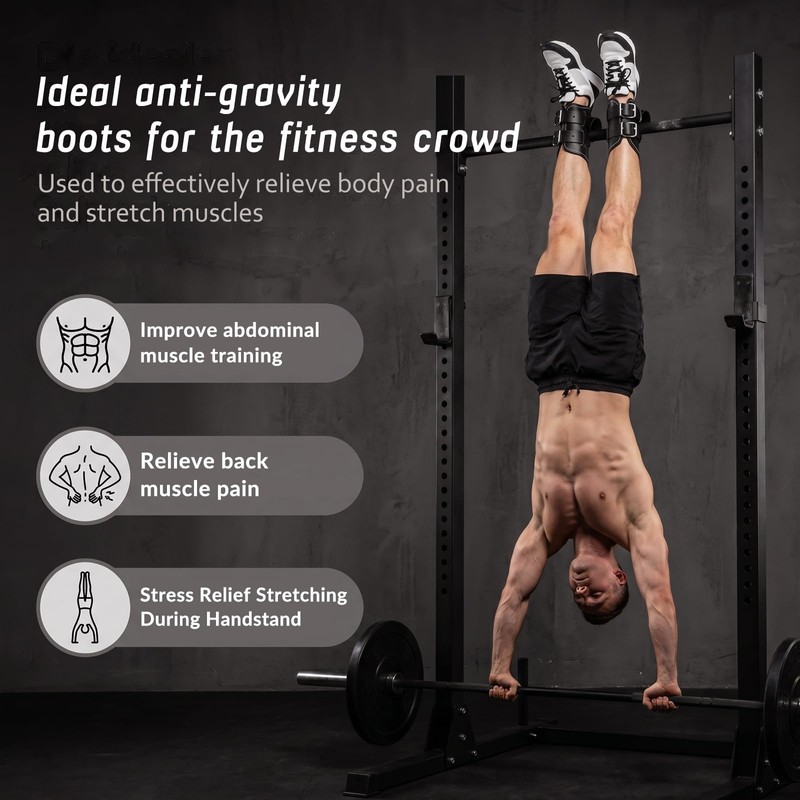 Elezenioc Anti Gravity Inversion Boots for Hanging Upside Down,Inversion Boots