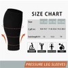 Abodhu Plus Size Compression Leg Sleeves for Women& Men 15-20mmHg