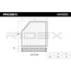 RIDEX Mulsanne Cabin Air Filter 424I0223 (3Y_) 255 mm 252