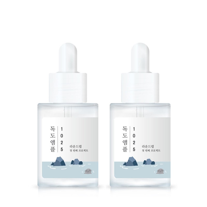 roundlab [1+1세트] 라운드랩 1025 독도 앰플 45g