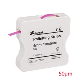 GCDN Dental Polishing Strips,1 Roll/Box Abrasive Tool Interdental Oral Care 4mm Tooth Polishing Strip Dental Tooth Interdental Sanding Grinding Whitening Teeth Cleaning Tools & Teeth Care(50μm,Pink)