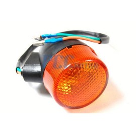4Z 2X Moped Scooter Front Turn Signal Light GY6 50 150cc 12V 2 Pin Wire Bike LT31