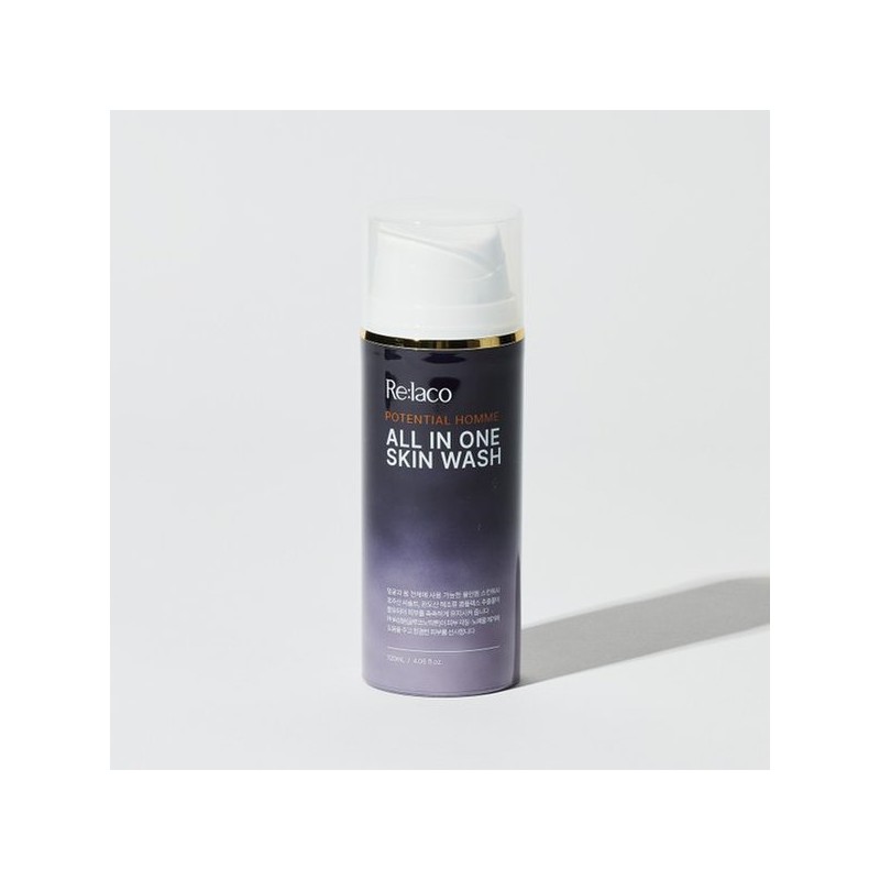 리라코 포텐셜 옴므 올인원 스킨워시 120ml Liraco Potential Homme All-in-One