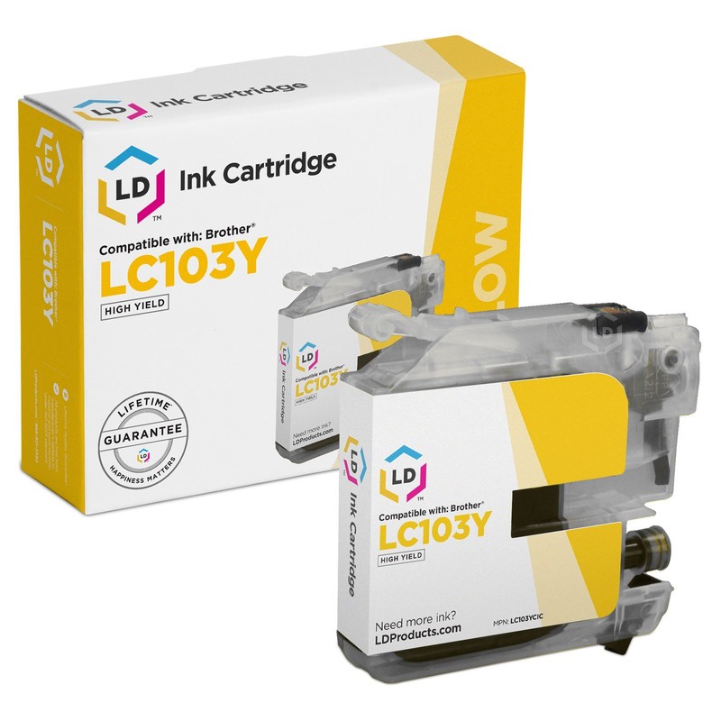 LD Compatible Ink Cartridge Replacement for Brother LC103 High Yield