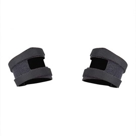 Sporty Wrist Support, 2 Wrist Bands, Suitable for Tfcc Tear, Ulnar Wrist Pain, Sprain of the Tendon Sheath and Strain (Grey) (Black-M)