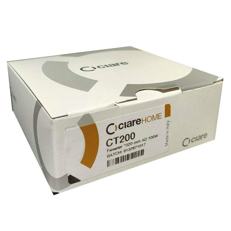 1 CIARE CT200 Dome Tweeter Dome Tweeter 60 Watt RMS