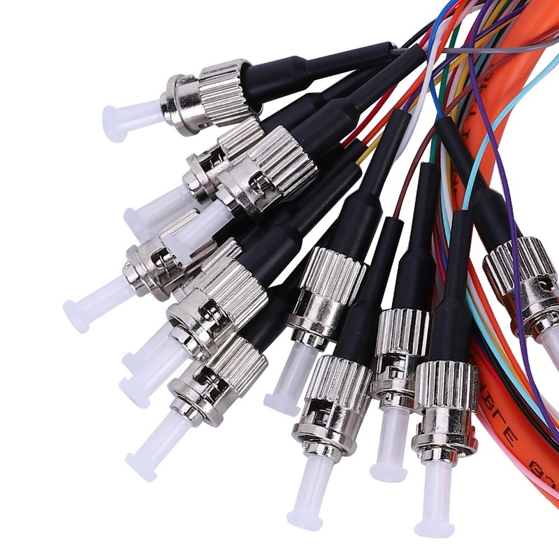 Fiber Pigtail Cable 12 Cores Multimode St UPC MM-0.9 for