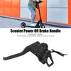 Electric Scooter Handbrake Ergonomic Waterproof Brake Level with Bell for