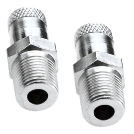 2 Pcs Schrader Tank Valve Valve Adaptors Tyre Valve Air Compressor Tank Fill Valve for Car Motorcycle Bike Truck