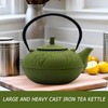 84.6oz/2500ml Large and Heavy Cast Iron Tea Kettle for 5