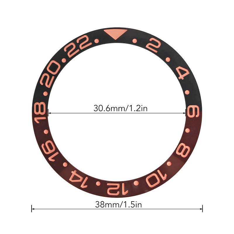 Watch Ceramic Bezel Insert Replacement Protective Watch Bezel Insert Accessory