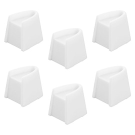 Lutron Skylark Dimmer Switch Knob Replacement, White, 6 Pack