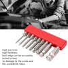 9pcs Hex Screwdriver Bit Set Rustproof S2 Steel Magnetic Ball